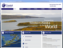 Tablet Screenshot of coastaltransportation.com
